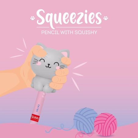 Squeezies - Anti Stress-Bleist ift - Kitty