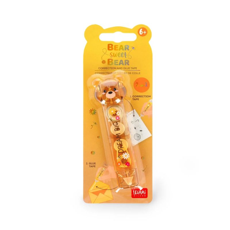 Klebe- und Korrektur-Roller Te ddy Bear