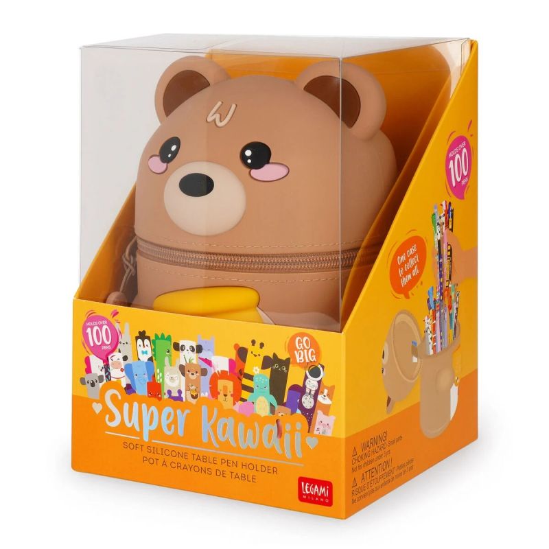 LEGAMI MILANO Super Kawaii Teddy Bear – Niedliches Kuscheltier aus superweichem Plüsch | SKU: SKA0002