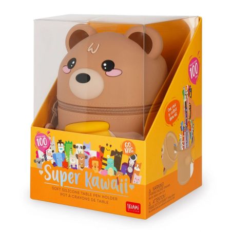 LEGAMI MILANO Super Kawaii Teddy Bear – Niedliches Kuscheltier aus superweichem Plüsch | SKU: SKA0002