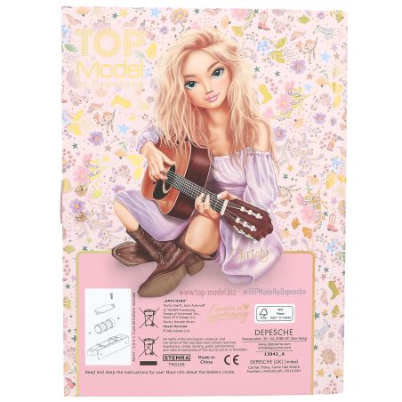 TOPModel Geheimcode Tagebuch mit Sound C