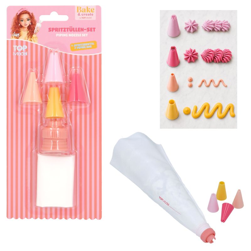 TOPModel Spritztüllen Set inkl Spritzbeutel