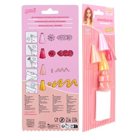 TOPModel Spritztüllen Set inkl Spritzbeutel