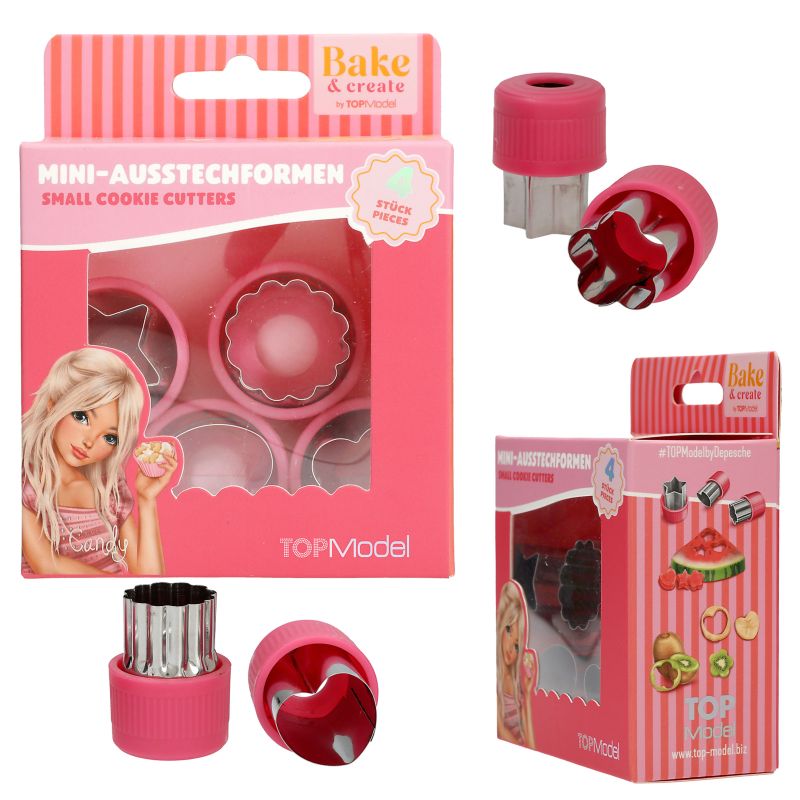 TOPModel Mini Ausstecher 4-tlg. BAKE and
