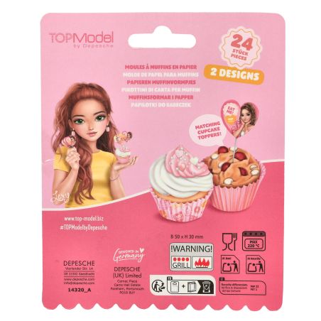 TOPModel Papier Muffinförmchen BAKE