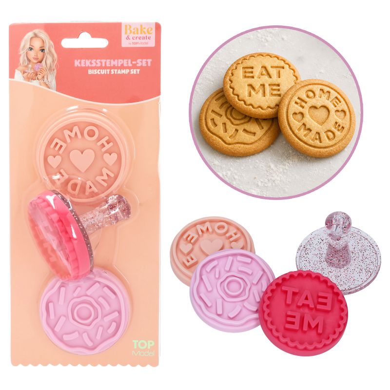 TOPModel Keksstempel Set BAKE and CREATE