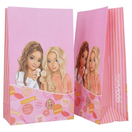 TOPModel Papiertüten inkl. Stickern BAKE