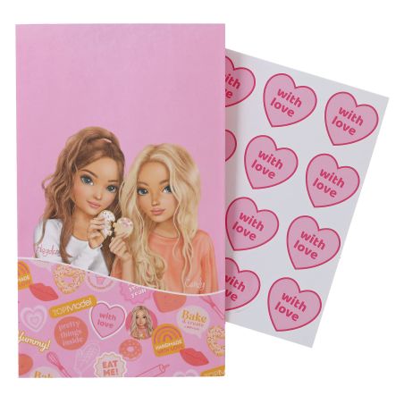 TOPModel Papiertüten inkl. Stickern BAKE