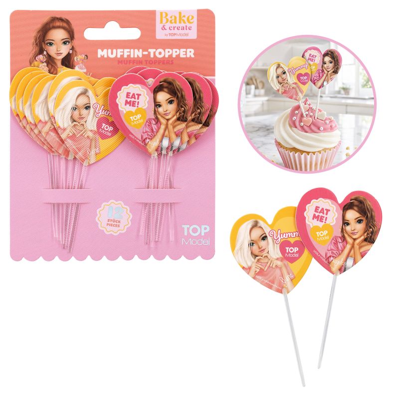 TOPModel Muffin Topper 12 Stück BAKE