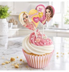 TOPModel Muffin Topper 12 Stück BAKE