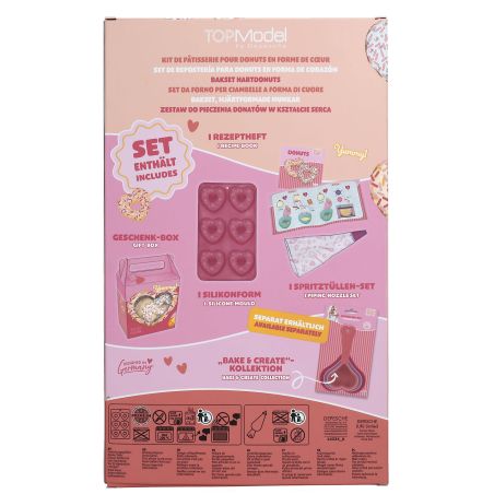 TOPModel Backset Herzdonuts BAKE and CRE