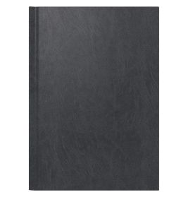 BRUNNEN Buchkalender Mira A5 1S/1T Schwarz 2027 – Elegante Planung
