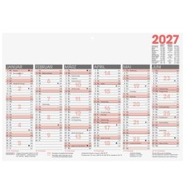 Tafelkalender A4 1S/6Monate 2027