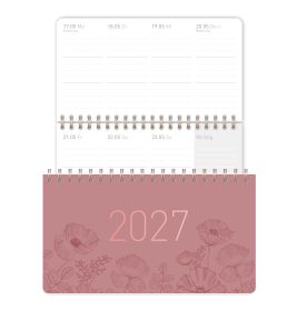 Tischkalender Pocket 2027 sortiert