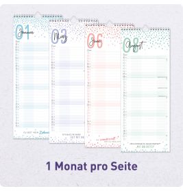 Wandkalender Du+Ich 2027, 16,5 x 42