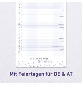 Wandkalender Du+Ich 2027, 16,5 x 42