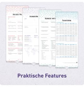 Wandkalender Du+Ich 2027, 16,5 x 42