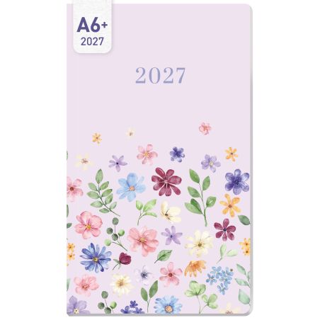 Monatskalender Pocket slim 2027A6 sortiert