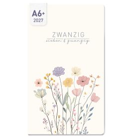 Monatskalender Pocket slim 2027A6 sortiert