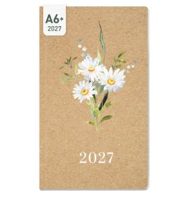 Monatskalender Pocket slim 2027A6 sortiert