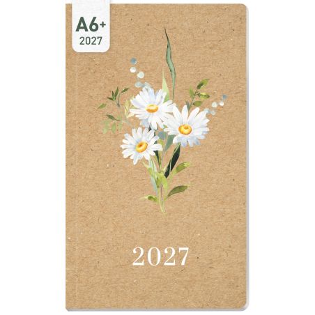 Monatskalender Pocket slim 2027A6 sortiert