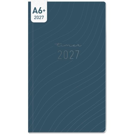 Monatskalender Pocket slim 2027A6 sortiert