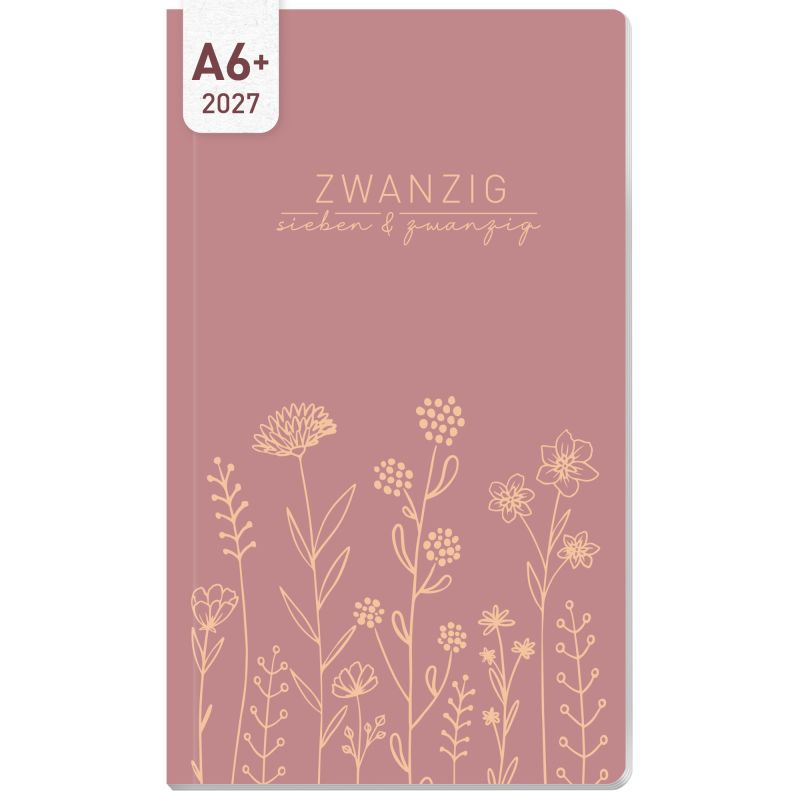 Monatskalender Pocket slim 2027A6 sortiert