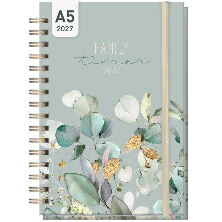 Familienkalender Family Timer 2027, sortiert