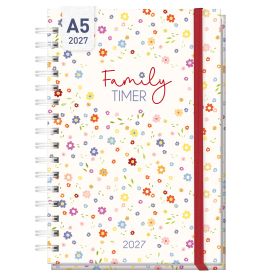Familienkalender Family Timer 2027, sortiert