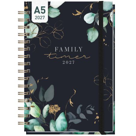 Familienkalender Family Timer 2027, sortiert