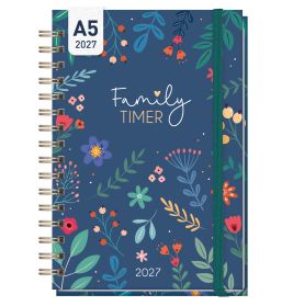 Familienkalender Family Timer 2027, sortiert