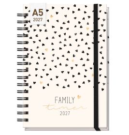 Familienkalender Family Timer 2027, sortiert