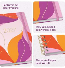 Lieblings-Timer 2027, A5, 1W/2S sortiert