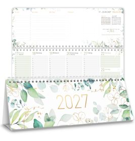 Tischkalender Blattgold 2027, 29,7