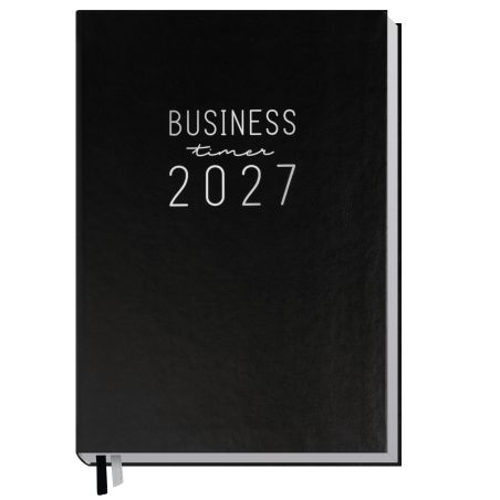 Business-Timer 2027 - schwarzA5,