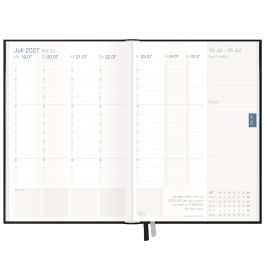 Business-Timer 2027 - schwarzA5,