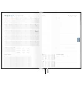 Business-Timer 2027 - schwarzA5,