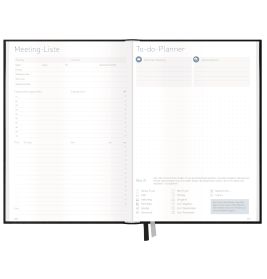 Business-Timer 2027 - schwarzA5,