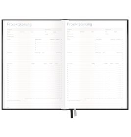 Business-Timer 2027 - schwarzA5,