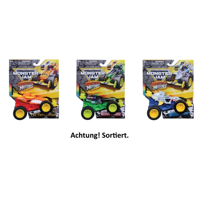 MNJ Monster Jam Monster Motor 1:64