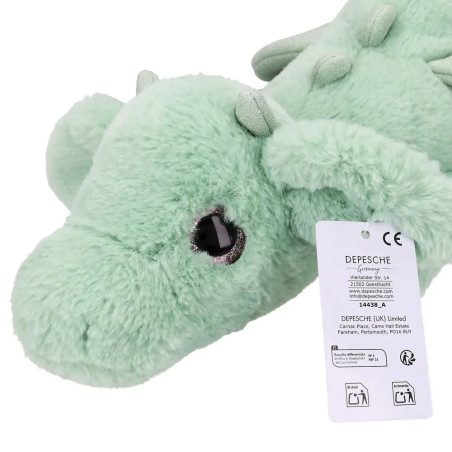 SNUKIS Plüschdrache grün 65 cm