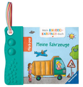 Ravensburger Knuddel-Knautsch-Buch: Meine Fahrzeuge flip&flop | Baustelle & Verkehr ab 3M