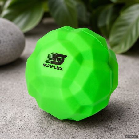 SUNFLEX Super Bounce Ball NeoGrip – Extrem hoch springend für Spielspaß drinnen & draußen