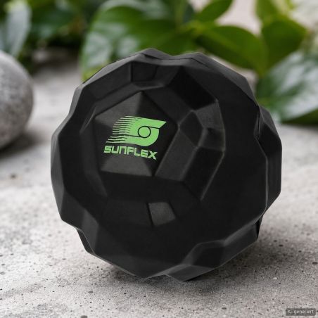 SUNFLEX Super Bounce Ball NeoGrip – Extrem hoch springend für Spielspaß drinnen & draußen