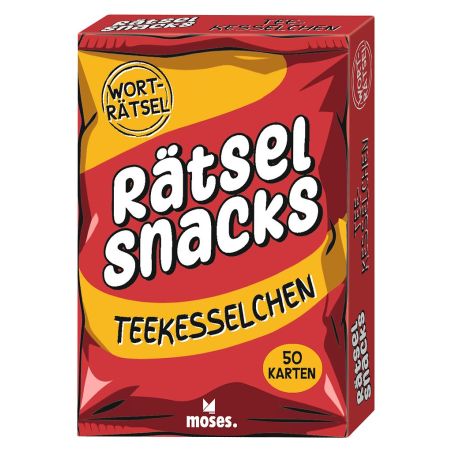 moses. Rätsel Snacks Teekesselchen – Originelles Wortspiel für clevere Köpfe