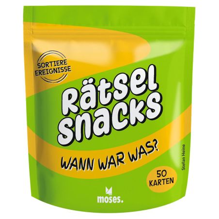 moses. Rätsel Snacks Wann war das ?? – Spannendes Wissensspiel zur Geschichte