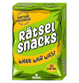 moses. Rätsel Snacks Wann war das ?? – Spannendes Wissensspiel zur Geschichte