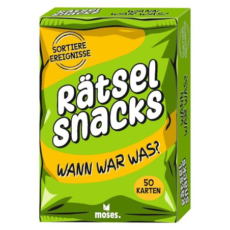 moses. Rätsel Snacks Wann war das ?? – Spannendes Wissensspiel zur Geschichte