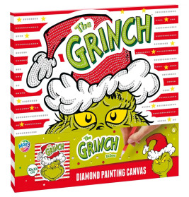 GRINCH DIAMOND PAINTING LEINWAND