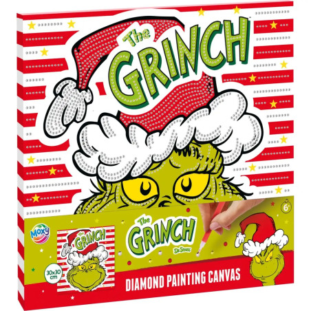 GRINCH DIAMOND PAINTING LEINWAND